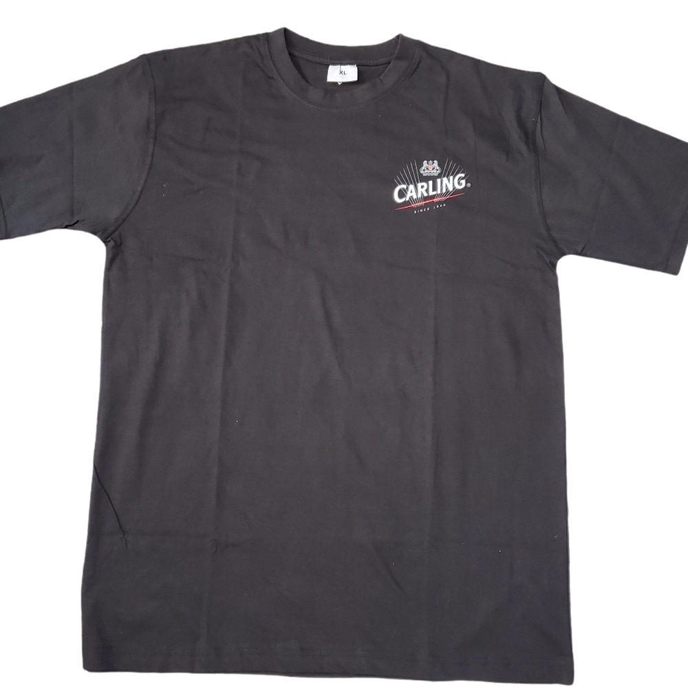 CARLING men's Black Short Sleeve Shirt Sz XL
